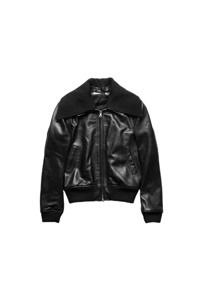 OUR LEGACY OUR LEGACY PHAROS BOMBER JACKET BLACK