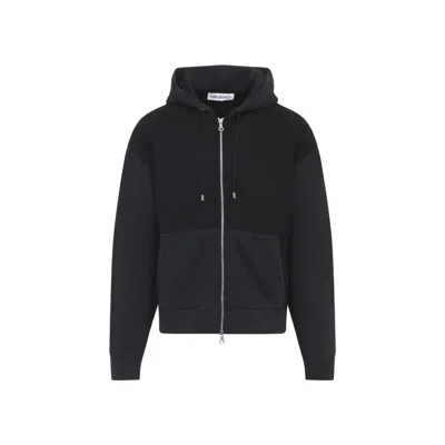 OUR LEGACY PIGMENT BLACK ORGANIC COTTON RASCAL HOODIE
