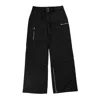 Our Legacy Pilot High Gloss Sateen Trouser In Black In Nero