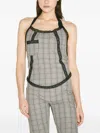 Our Legacy Gray Pinafore Top In Grau