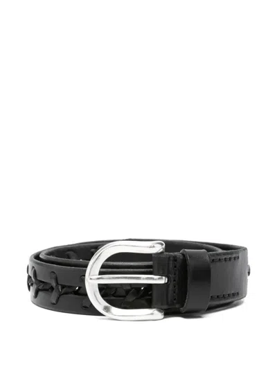 Our Legacy Plain Belt In Black