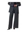Our Legacy Pleated Casual Pants In Black