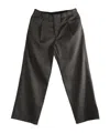 Our Legacy Pleated-front Trousers In Black