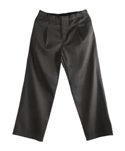 OUR LEGACY OUR LEGACY ELASTICATED WAISTBAND PLEATED-FRONT TROUSERS