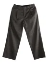 Our Legacy Pleated-front Trousers In Brown