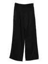 Our Legacy Pleated Trousers In Black