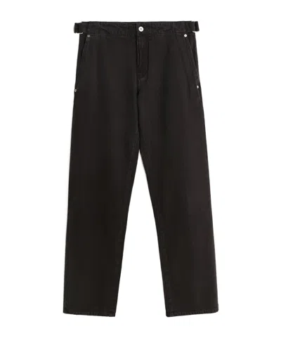 Our Legacy Trucker Jeans In Black