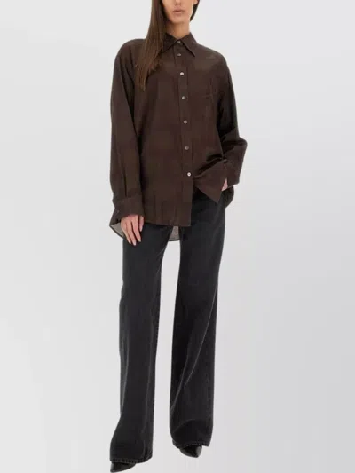 Our Legacy Pocketed Collar Oversize Shirt
