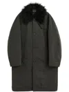 Our Legacy Polar Coat In Green