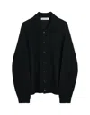 Our Legacy Alpaca-blend Knitted Cardigan In Black