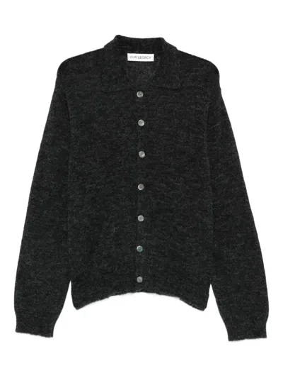 OUR LEGACY POLO COLLAR CARDIGAN