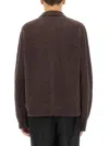 Our Legacy Sleeve Cuffed Long Shirt In Brown