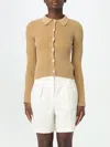 Our Legacy Sand-coloured Ribbed Cotton Cardigan In Beige