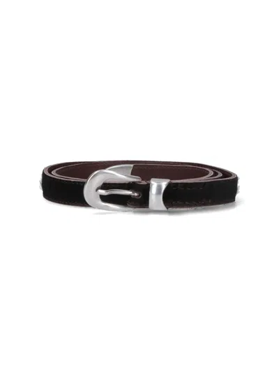 OUR LEGACY PONY HAIR BELT