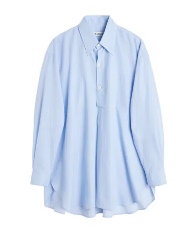 Our Legacy Popover Cotton Shirt In Blue