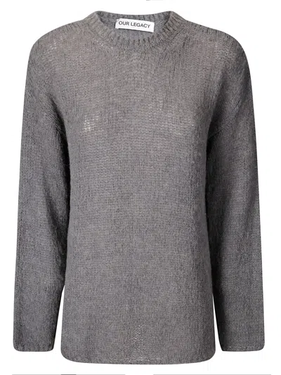 Our Legacy Popover Roundneck In Grey
