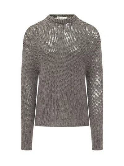 Our Legacy Popover Roundneck Sweater In Gray