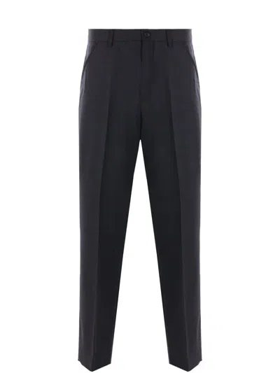 Our Legacy Pressed-crease Trousers In Grey