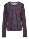Our Legacy Print Long-sleeve Top In Purple