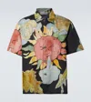 Our Legacy Box Shirt Short Sleeve Solar Power Print In Multicoloured