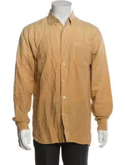 Pre-owned Our Legacy Printed Long Sleeve Shirt In Neutral
