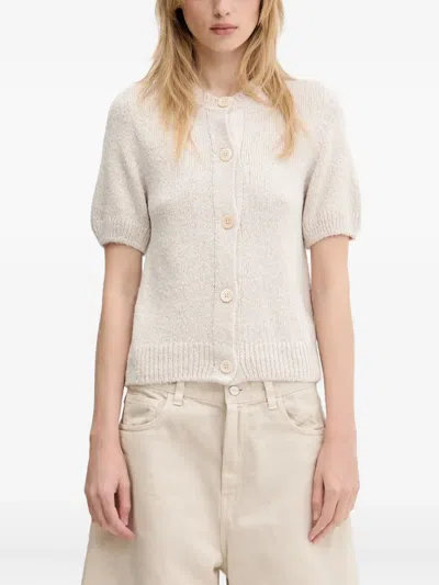 OUR LEGACY PUFF-SLEEVE BUTTON CARDIGAN
