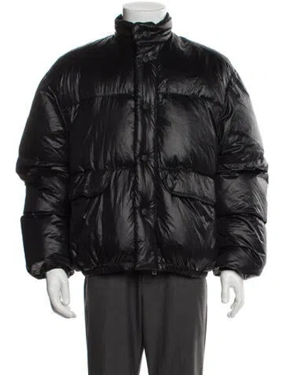 Pre-owned Our Legacy Puffer Coat In Black