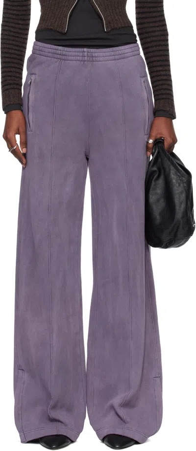 Our Legacy Zippered Pocket Casual Pants In Purple