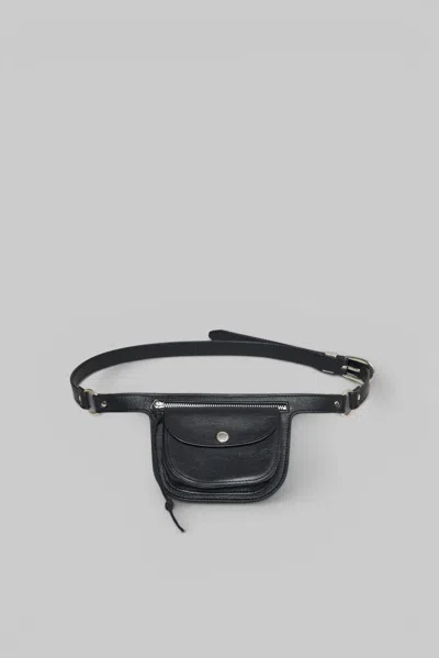Our Legacy Purse Belt In Black