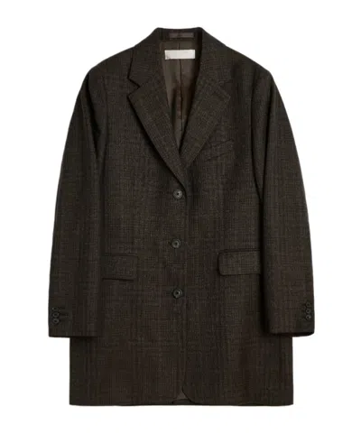 OUR LEGACY QUEENS CHECK-PATTERN BLAZER