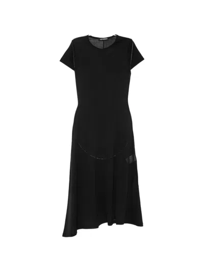 Our Legacy Short-sleeves Midi Dress In Black