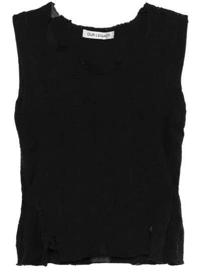 Our Legacy Ragged Vest Clothing