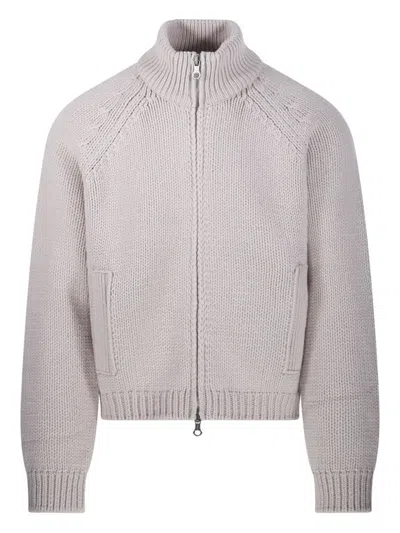 OUR LEGACY RAGLAN-SLEEVE ZIP-UP CARDIGAN