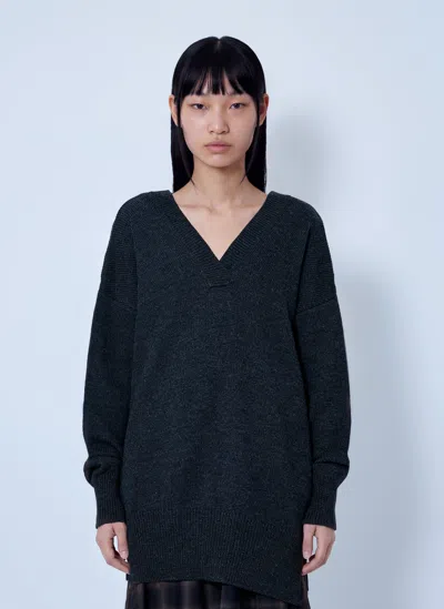 Our Legacy Raise V-neck Sweater In Blue