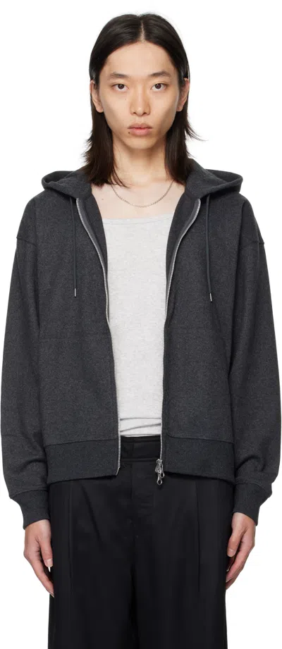 Our Legacy グレー Rascal フーディ In Black