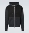 Our Legacy Hooded Knitwear With Drawstring And Ribbed Cuffs In Black
