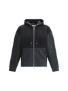Our Legacy Rascal Zip-front Hooded Sweatshirt In Multi