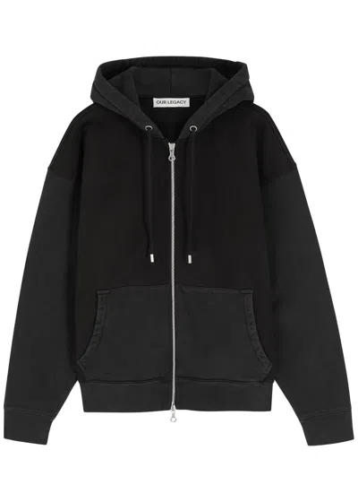 OUR LEGACY OUR LEGACY RASCAL HOOD COTTON HOODED SWEATSHIRT
