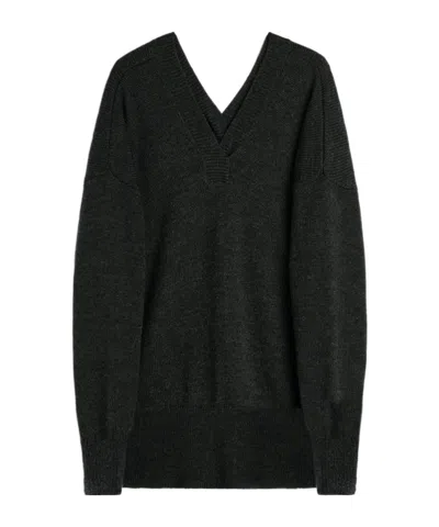 Our Legacy Rasie V-neck Sweater In Gray