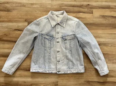 Pre-owned Our Legacy Rebirth Jacket Digital Rodeo Denim In Blue
