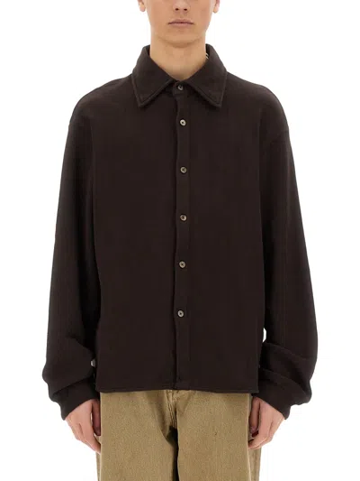 Our Legacy Recovery Shirt In Brown