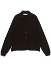 Our Legacy Sleeve Cuffed Long Shirt In Brown