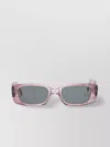 Our Legacy Rectangular Transparent Sunglasses Dark Lenses