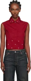 Our Legacy Girdle Top In Red
