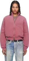 Our Legacy Red Mob Sweater In Red Sun Fade Hefty F