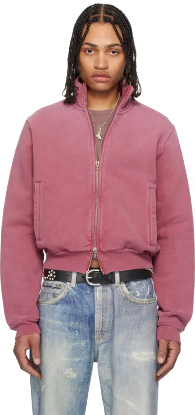Our Legacy Red Mob Sweater In Red Sun Fade Hefty F