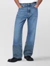 Our Legacy Regular Fit Denim Trousers Featuring Pockets In Blue