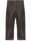 Our Legacy Relaxed Fit Brown Straight Pants In Brown