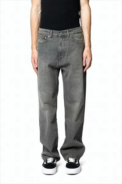Our Legacy Relaxed Fit Denim Pants With Subtle Stitching Details In Multi