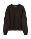 Our Legacy Relaxed Fit Minimalist Black Sweatshirt In Black